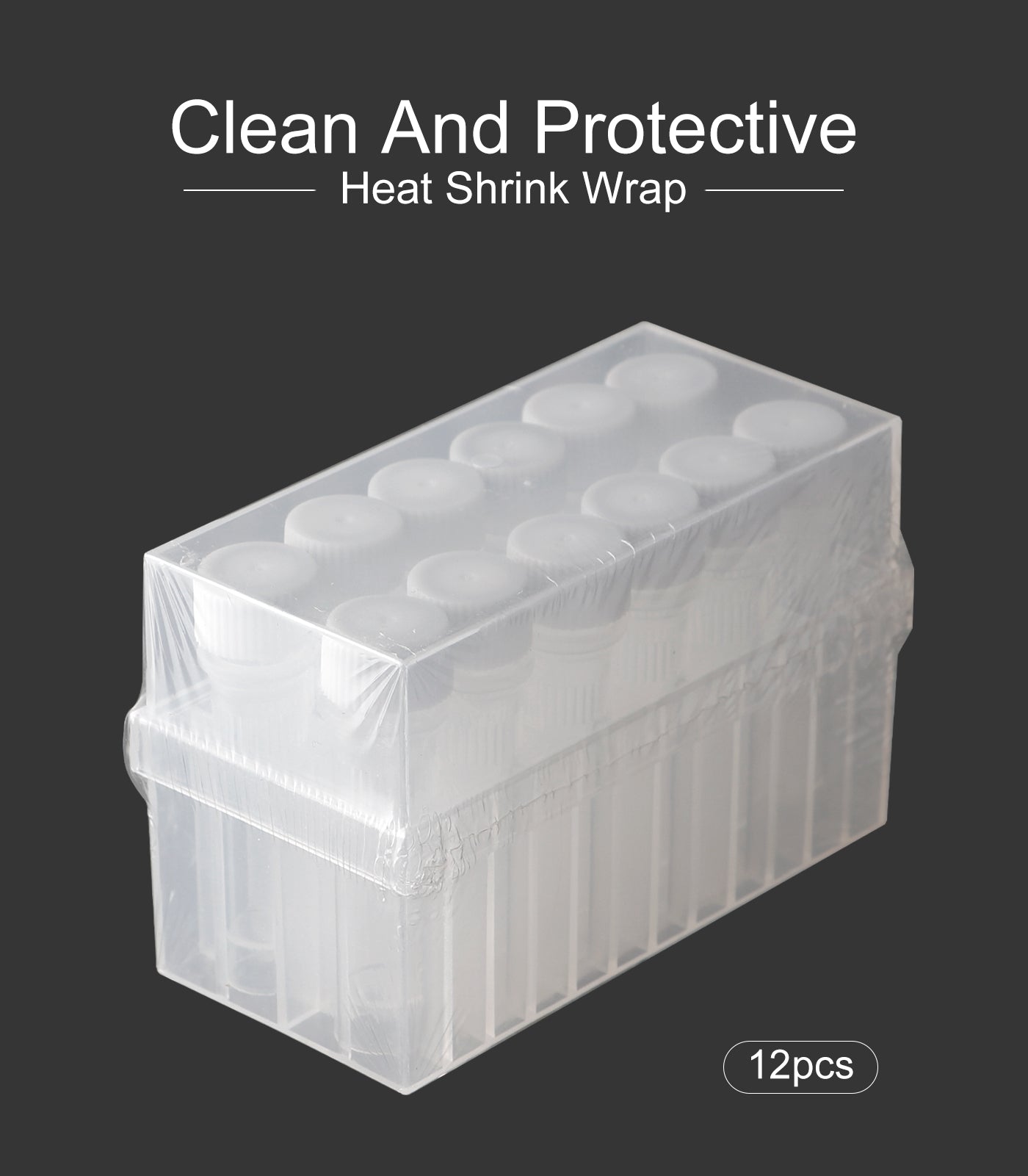 Clscea Aquarium Baby Brine Shrimp Dispense Storage Container Collection Tubes Kit for Brine Shrimp Hatchery 12 x 1.5 ml