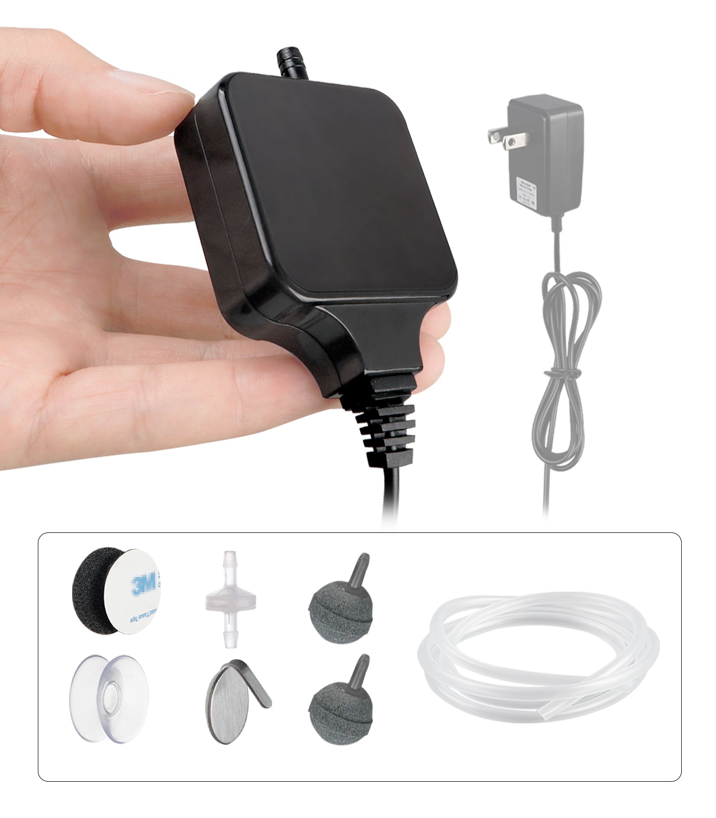 Goldfish small air pump - Aquarium use mini oxygen pump - Small aquarium oxygen supply