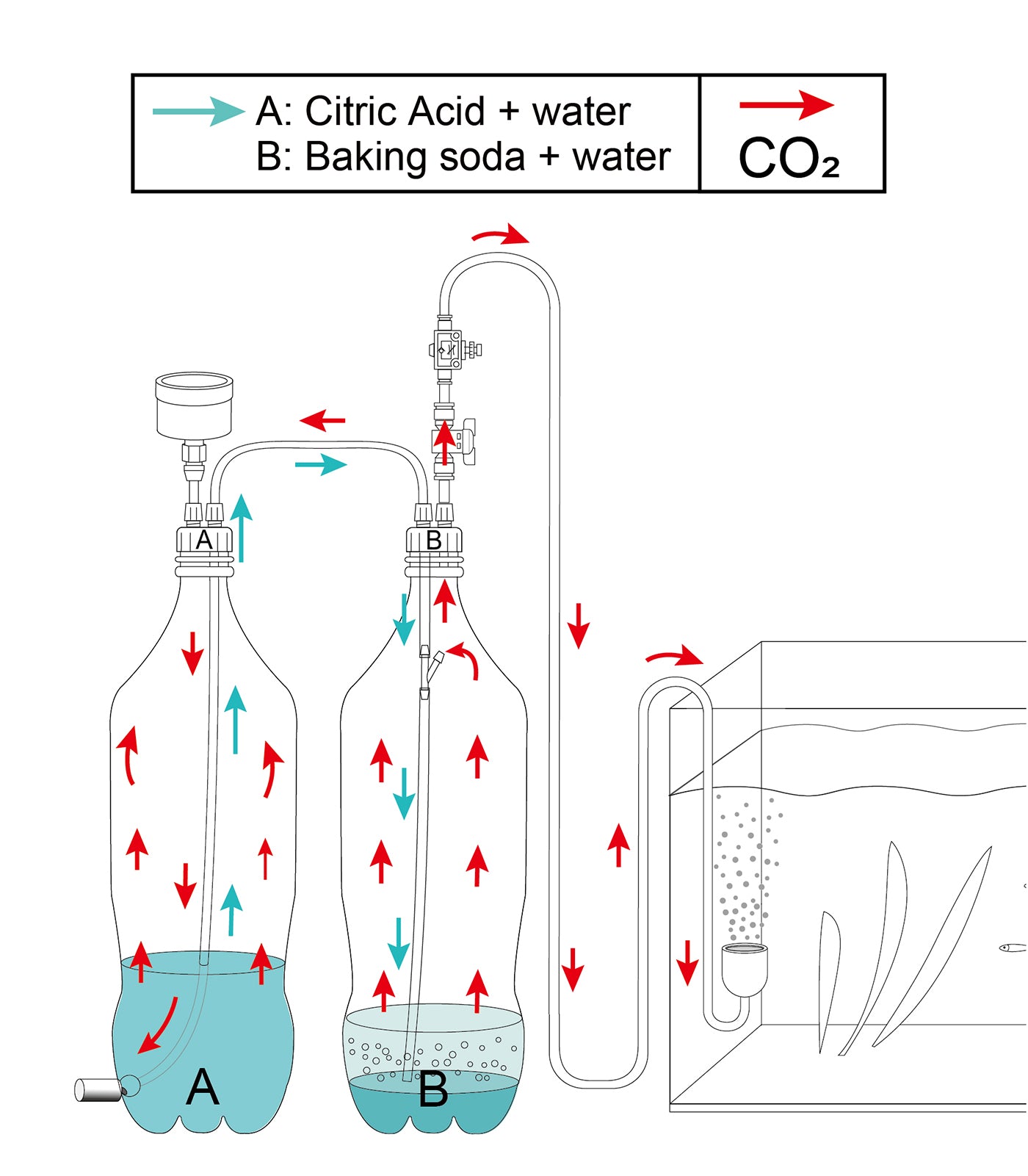 G200 Aquarium DIY CO2 Generator System Kit