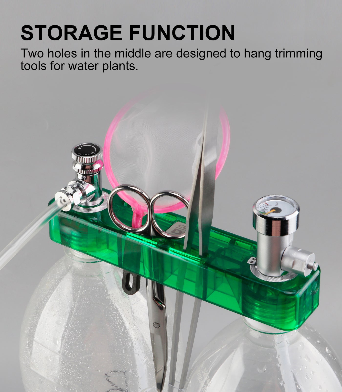 DIY CO2 Generator System Kit with Safety Valve 1 Second Quick Reaction for Aquarium Plants Integrated Design