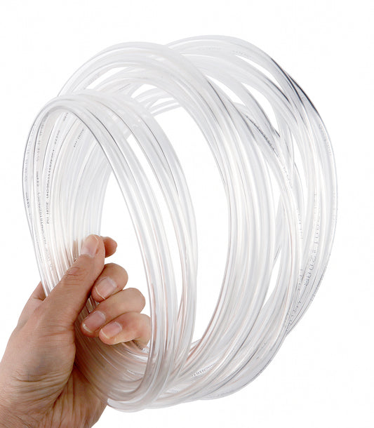 Aquarium Premium CO2 Proof Tubing PU Rigid Tube Clear 4/6mm 6m