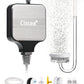 Small Air Pump for Fish Tank Aquarium Aerator for 1-15 G Super Quiet 1.5 Watts, Complete kit