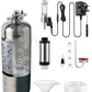 Clscea 4L Aquarium CO2 Generator Kit Double Pressurization Enhanced Version Max for 600g+600g Raw Materials，G800S