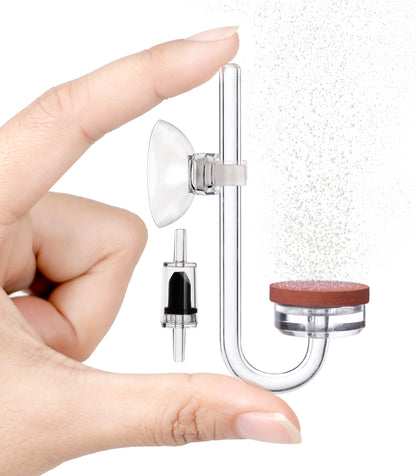 CO2 Diffuser for Aquarium Plant Mini CO2 Atomizer, U-Shaped-S