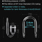Aquarium Glass CO2 Diffuser Atomizer with U Tube Check Valve Suction Cup Premium Version