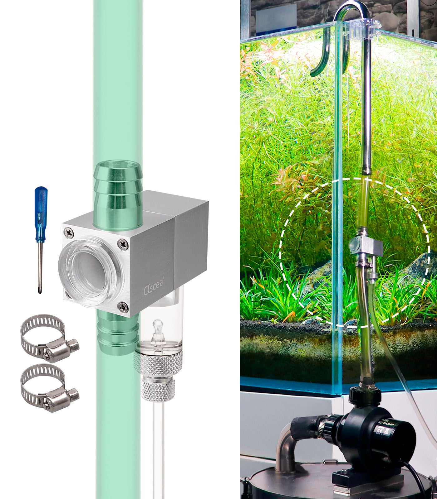 CO2バブル 50mL Amazon.co.jp: heizi バブルカウンター CO2 水草 元気 2個