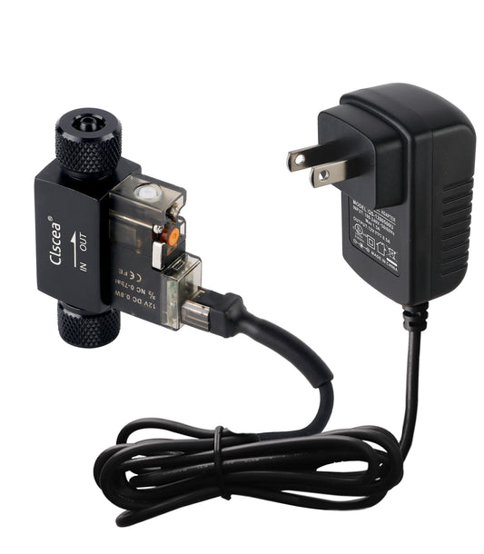 Inline CO2 Solenoid Valve Mini Low Temperature for Aquarium CO2 System