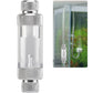 Aquarium CO2 Bubble Counter with Built-in Check Valve for CO2 Generator Regulator, Double-Head