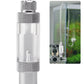 Aquarium CO2 Bubble Counter with Built-in Check Valve for CO2 Generator Regulator, Single Head