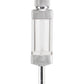 CO2 Bubble Counter with Check Valve for CO2 Generator Regulator Planted Aquarium Quick-Plug Connection