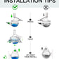 Aquarium CO2 Acrylic Drop Checker CO2 Indicator (Tear Drop & 15ml)