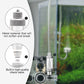 Aquarium CO2 Bubble Counter with Built-in Check Valve for CO2 Generator Regulator, Single Head