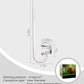 Clscea Acrylic CO2 Diffuser with Integrated Bubble Counter for Aquarium Plants (S)