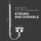 Clscea CO2 Stainless steel diffuser, CO2 Atomizer with Built-in Check Valve and Replaceable Disc for Aquarium Plant Tank