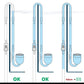 Aquarium Glass CO2 Diffuser Atomizer with U Tube Check Valve Suction Cup Premium Version