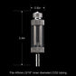 CO2 Bubble Counter with Check Valve for CO2 Generator Regulator Planted Aquarium Quick-Plug Connection