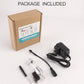 CO2 Bubble Counter with Solenoid Valve and Check Valve for CO2 Generator Regulator Planted Aquarium Quick-Plug Connection