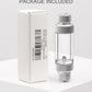 Aquarium CO2 Bubble Counter with Built-in Check Valve for CO2 Generator Regulator, Double-Head
