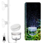 Acrylic CO2 Diffuser with Integrated Bubble Counter for Aquarium Plants (L)