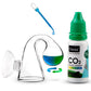 Aquarium CO2 Drop Checker CO2 Indicator (Glass Checker+15ml)