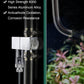 External Inline CO2 Diffuser Atomizer with Bubble Counter Aluminum Alloy for Planted Aquarium Canister Filter (DC400-L-16)