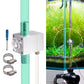 External Inline CO2 Diffuser Atomizer Aluminum Alloy for Planted Aquarium 12 mm